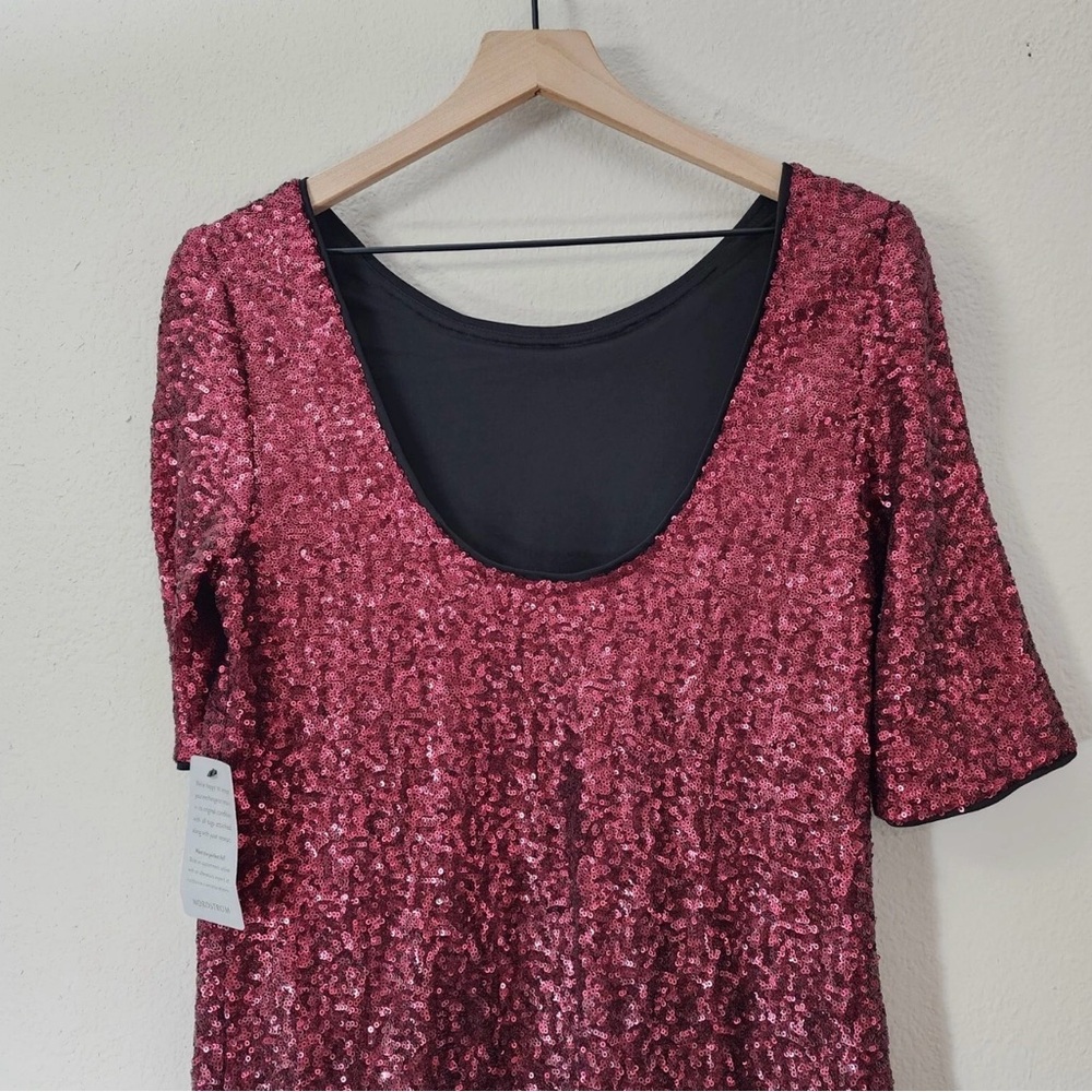 NWT · Betsey Johnson · Ombre Sequin Dress - Picture 7 of 11